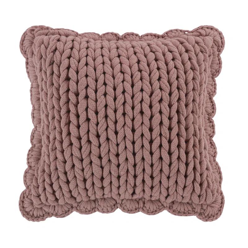 Donna Sharp Chunky Knit Throw Pillow