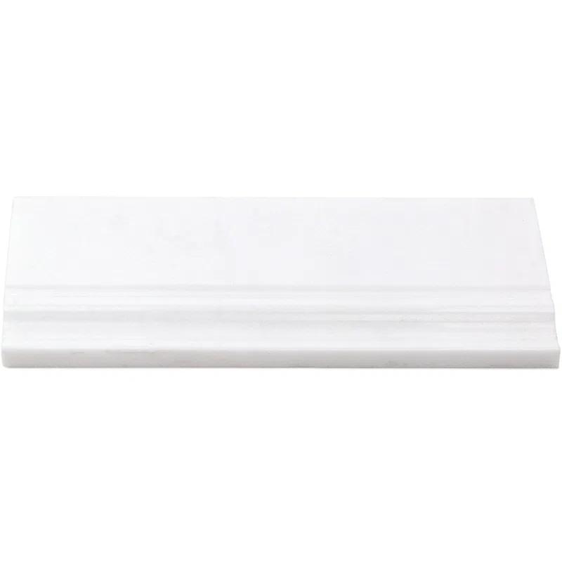 Bond Tile 12'' L x 4.75'' W Marble Tile Trim