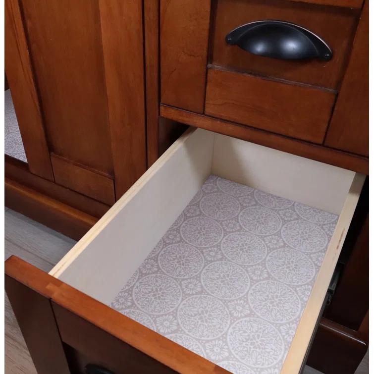 Drymate Under Sink Mat, Protective Cabinet Liner For Kitchen & Bathroom - Absorbent, Waterproof, Machine Washable (24”x29”) (Charcoal) (USA Made)