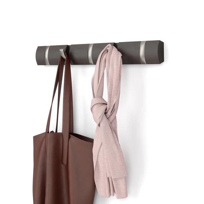 Flip 5 - Hook Solid Wood Coat Rack