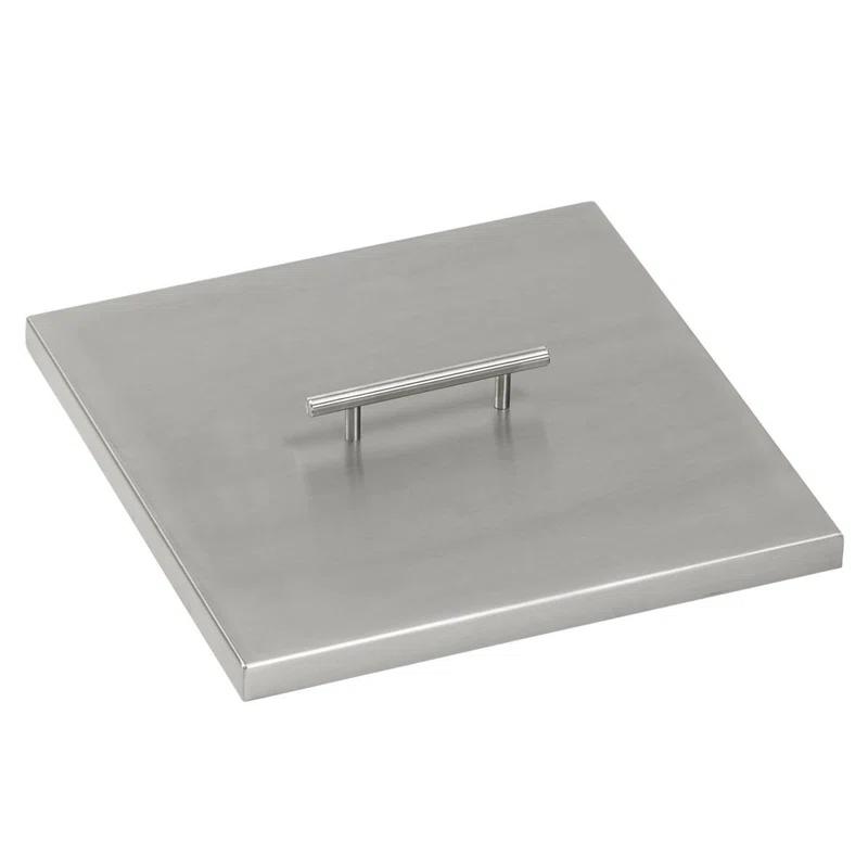 Square Stainless Steel Fire Pit Lid