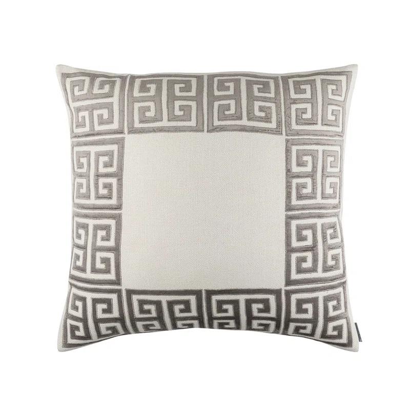 Lili Alessandra Guy Geometric Feather Throw Pillow