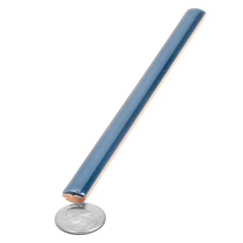 Apollo Tile Silken 7.9'' L x 0.5'' W Ceramic Round Tile Trim (Set of 10)