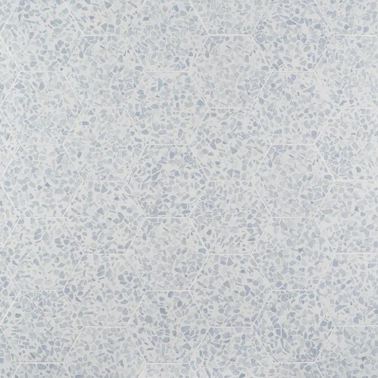 Jurassic Hex 9" Terrazzo Look Porcelain Floor & Wall Tile (8.07 Sq. Ft. / Case)