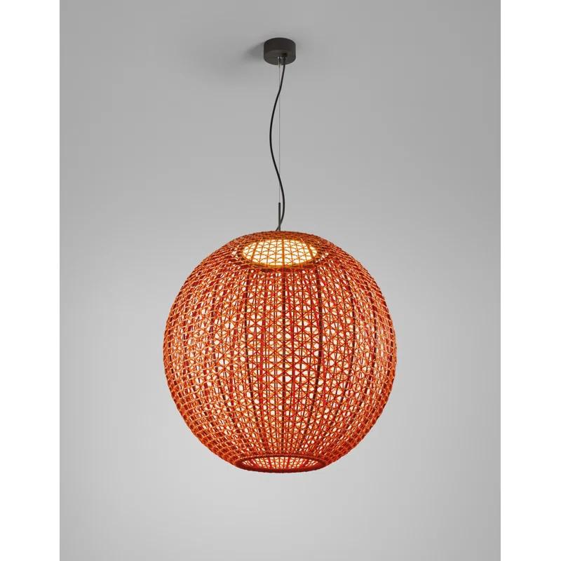 Nans 1 - Light Black LED Sphere Pendant
