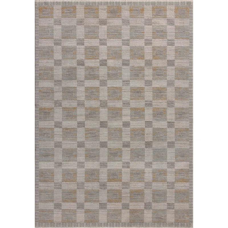 Cali II Rug by Amber Lewis x Loloi - Mist and Wheat / 3'6" x 5'6"