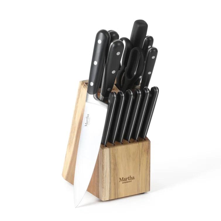 Martha Stewart 14 Piece Knife Block Set
