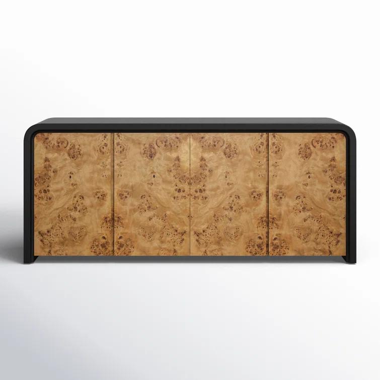 AllModern Gerda 78.75" Wide Solid Wood Sideboard | AllModern