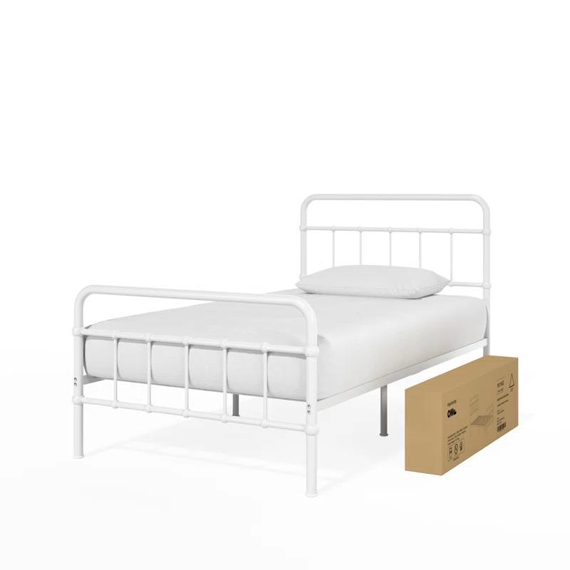 Zinus Florence 42" Modern Farmhouse Metal Platform Bed