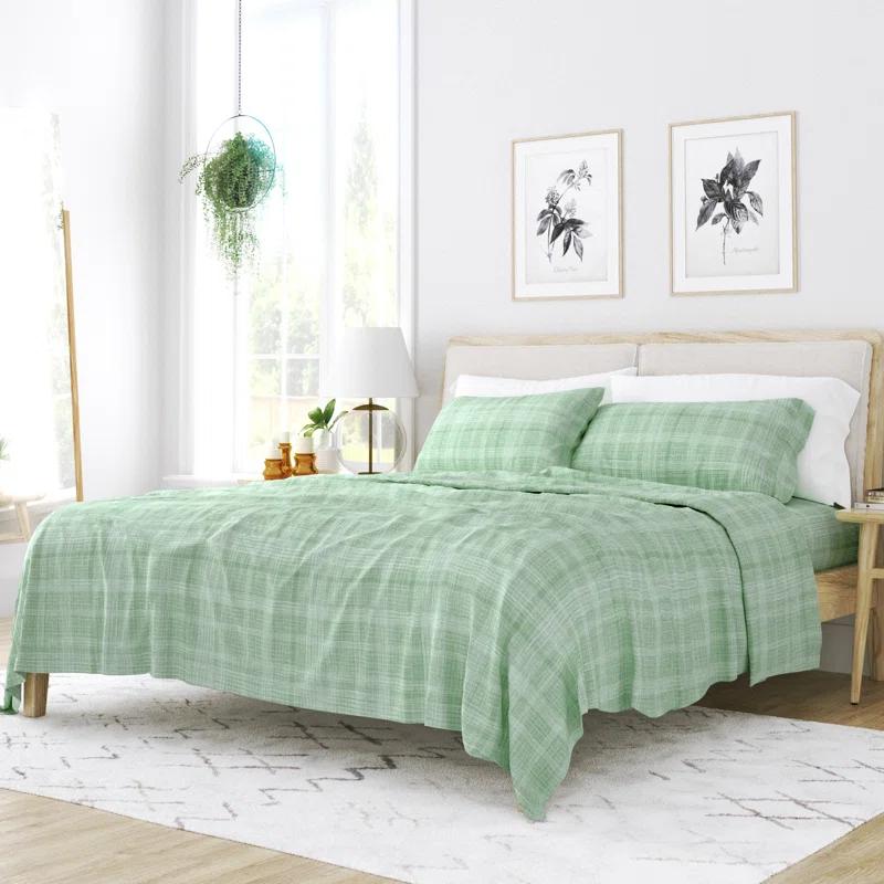Becky Cameron Simply Soft Thatch Pattern Duvet Cover Set