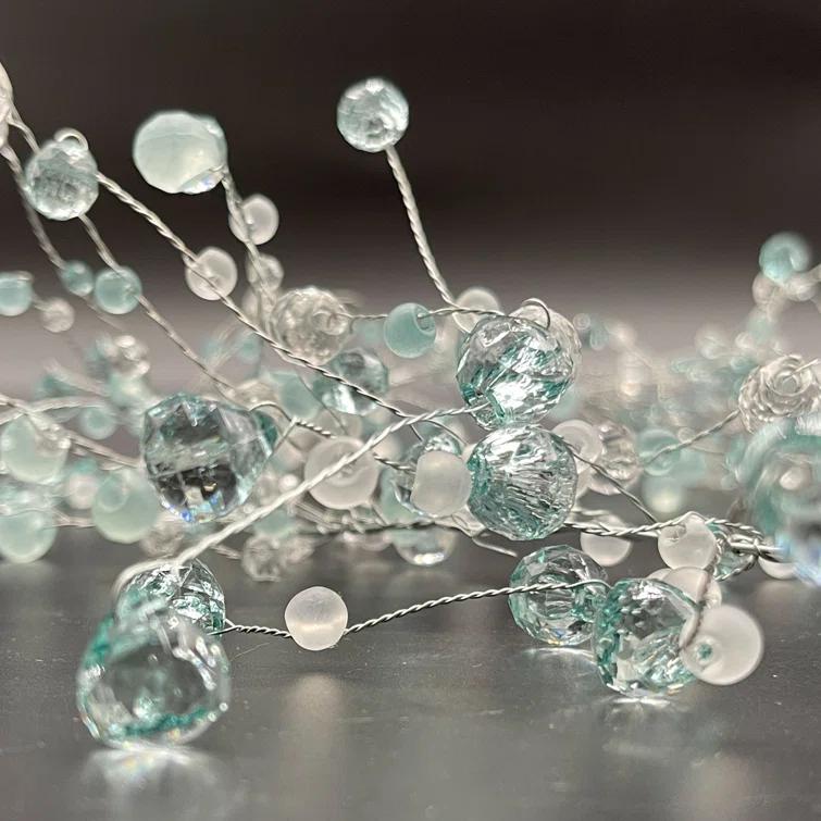 GT DIRECT CORP 48" Crystal Novelty Christmas & Party Garland (Set of 2)