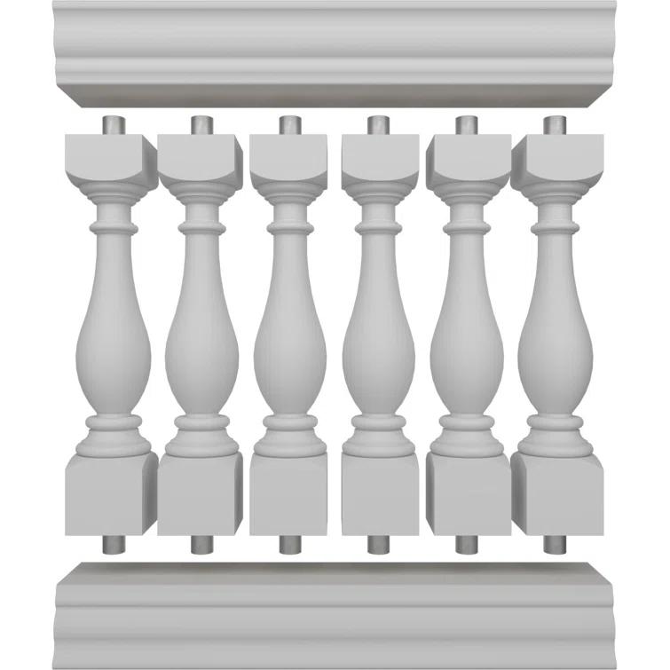 Ekena Millwork Legacy White Porch And Stair Railings