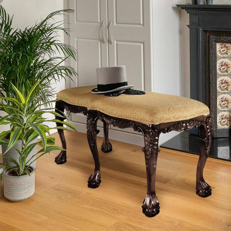 Design Toscano French Baroque Renaissance Décor Vanity Stool