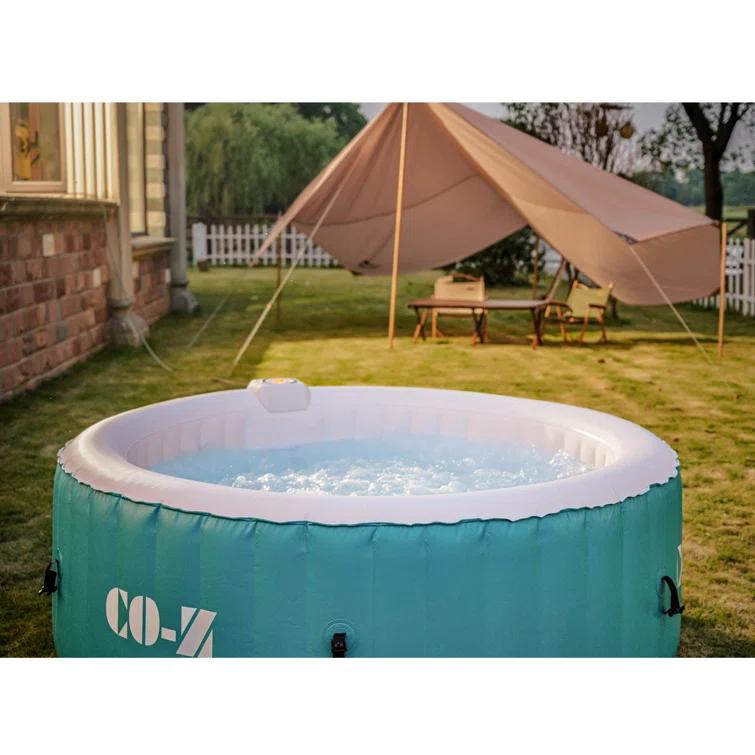 CO-Z 2-4 - Person 120 - Jet Vinyl Inflatable Hot Tub