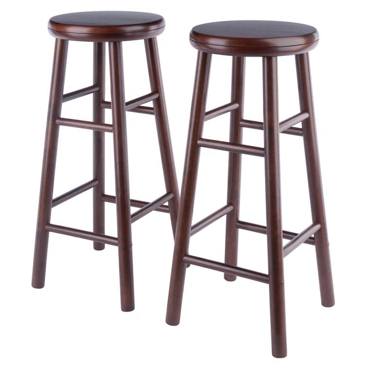 Winsome Shelby 2-pc Swivel Seat Counter & Bar Stool | Wayfair
