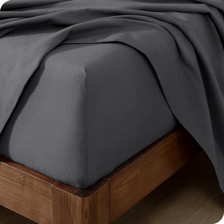 Bare Home Flannel Machine Woven Sheet Set