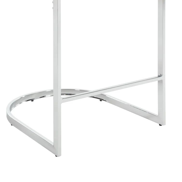 Brayden Studio® Chylee 26'' Boucle Upholstered Counter Stool