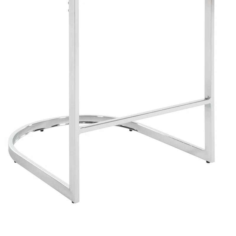 Brayden Studio® Chylee 26'' Boucle Upholstered Counter Stool