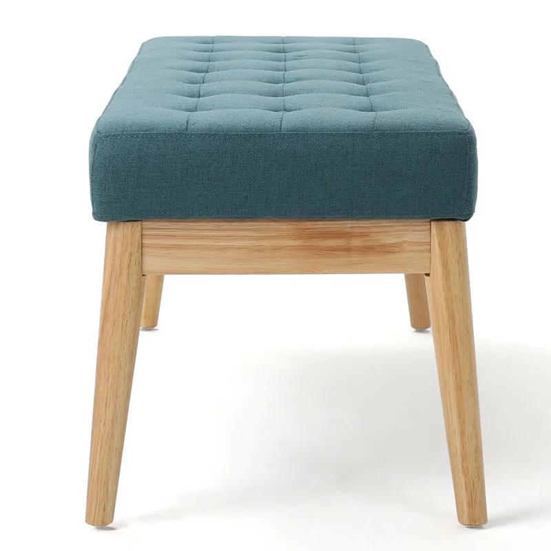 George Oliver Babbs Fabric Upholstered Bench