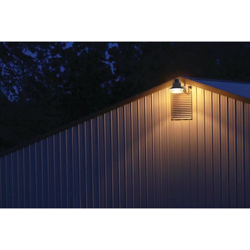 1 - Head LED Hardwired Dusk to Dawn Outdoor Security Area Light