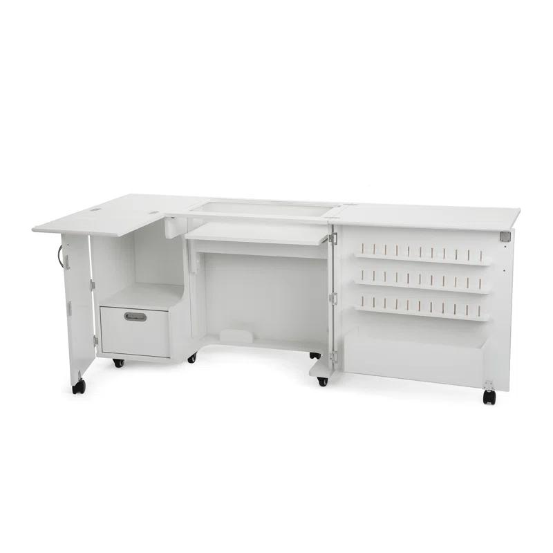 Arrow Sewing Wallaby Sewing Cabinet with Hydraulic Machine Lift by Kangaroo Sewing Furniture