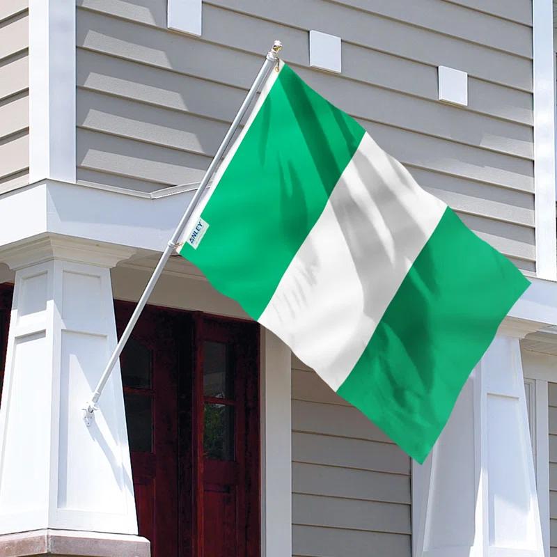 ANLEY Nigeria Flag Polyester 36 x 60 in. House Flag