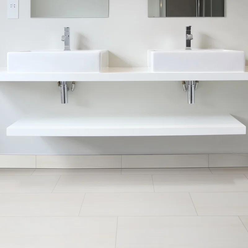 Ackland Eden 24'' L x 4'' W Porcelain Bullnose Tile Trim