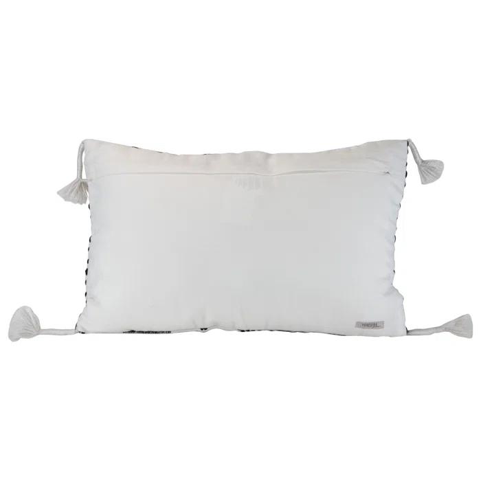 Foreside Home & Garden Tassels Indoor/Outdoor Throw Pillow