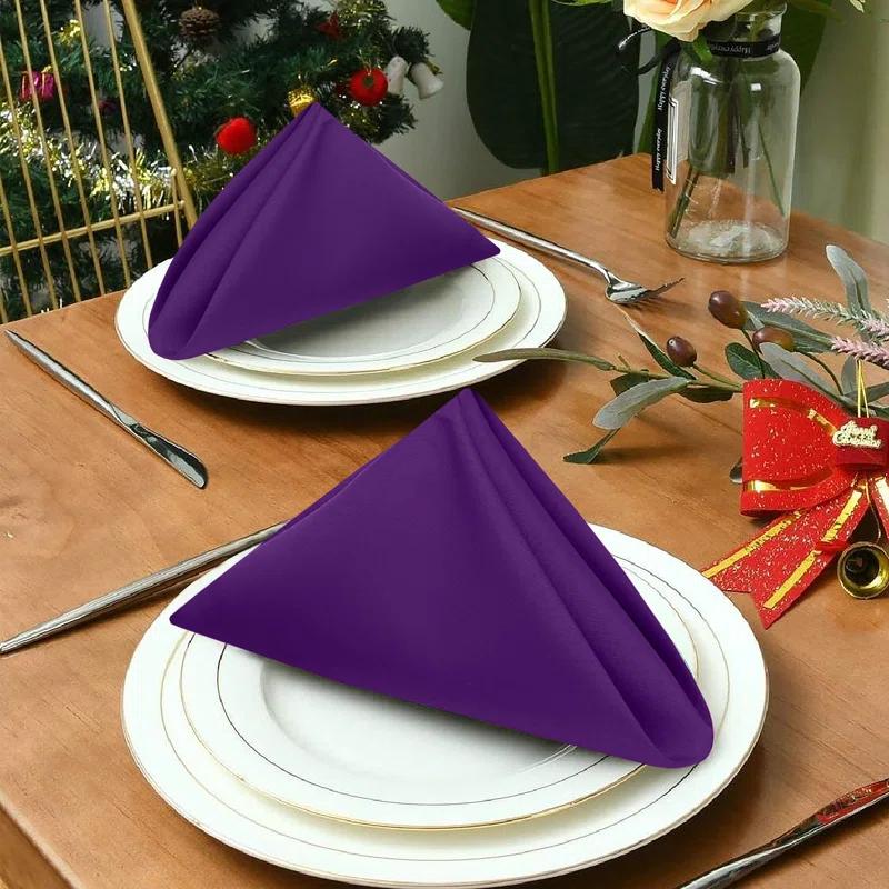 Ruvanti Poly Cotton Enrich Twill Cloth Napkins & Reviews | Wayfair