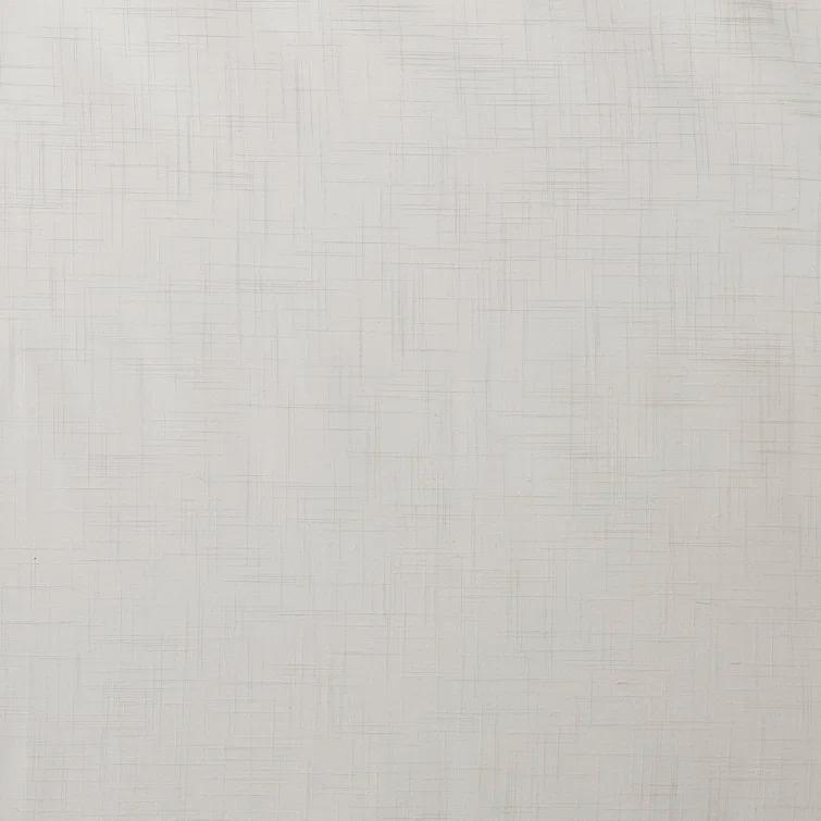 Madison Park Kyler White Linen Blend Light Filtering Curtain Panel Pair 52x84" (Set of 2)