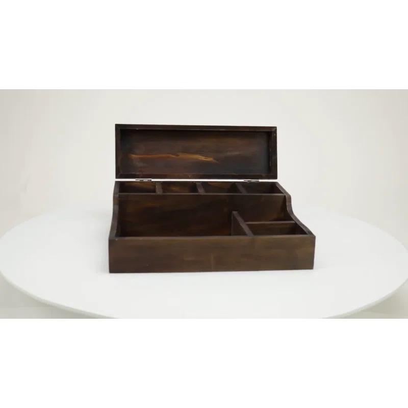 Mind Reader Valet Dresser Organizer, Jewelry Tray, Bedside Caddy, 12"L x 10"W x 4"H & Reviews | Wayfair