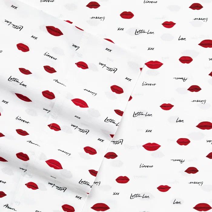 Betsey Johnson Betsey Johnson Printed Novelty Sheet Sets