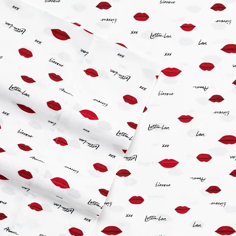Betsey Johnson Printed Novelty Sheet Sets