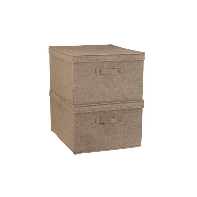 Household Essentials Household Essentials Fabric Bin (Set of 2)