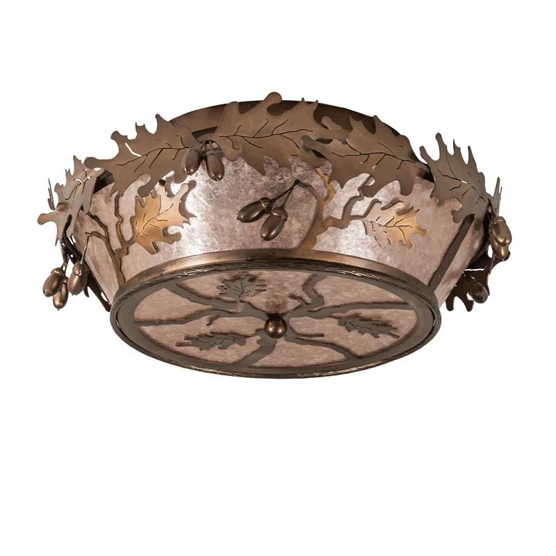 Meyda Lighting Mica Flush Mount
