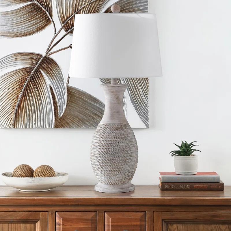 Ophelia & Co. Plath Resin Table Lamp (Set of 2)