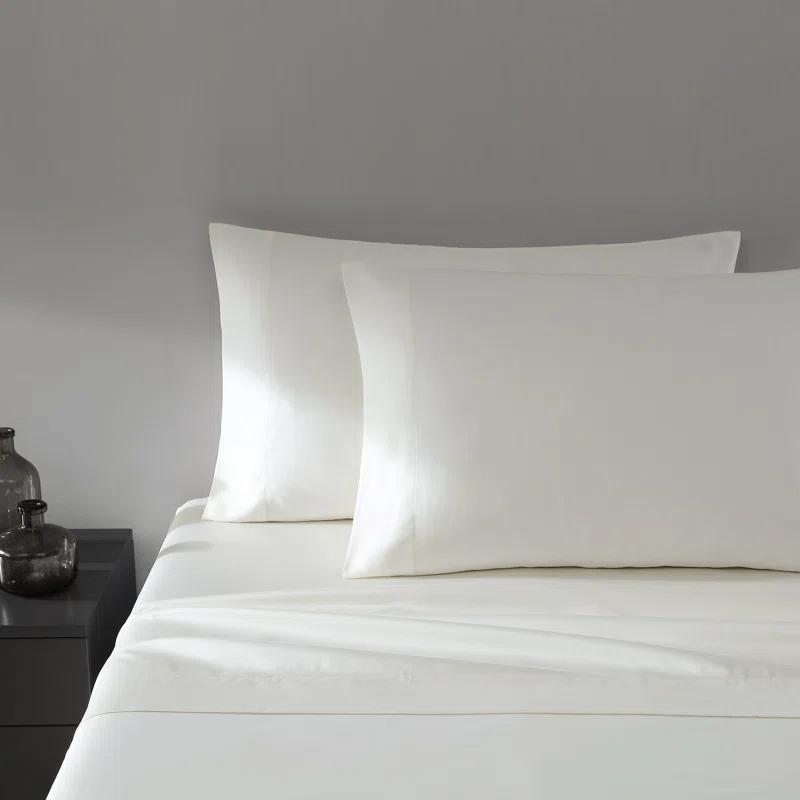 Vera Wang Vera Wang T800 Sateen Solid CVC Sheet Set