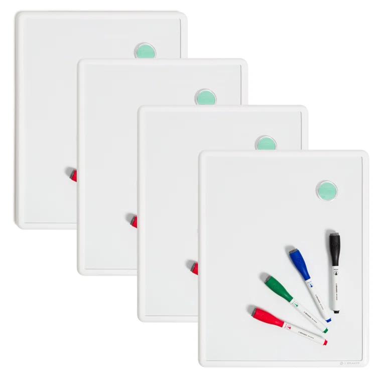 U Brands Freestanding Steel Magnetic Mini - Up To 2' Whiteboard