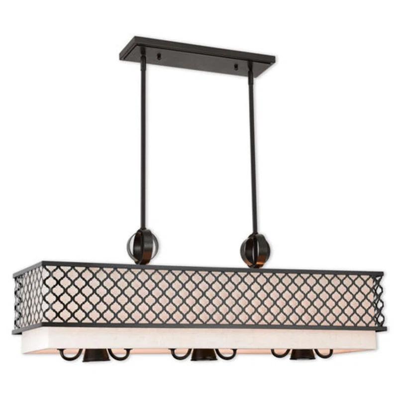 9 - Light Square / Rectangle Chandelier