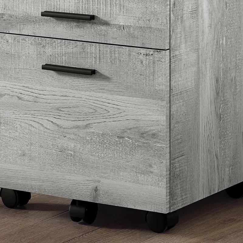 Gracie Oaks File Cabinet, Rolling Mobile, Storage Drawers, Printer Stand