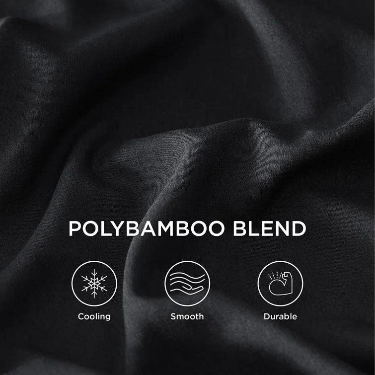 Bedsure Bedsure Pillow Cases Queen Size Set Of 2 - Polyester & Rayon Derived From Bamboo Cooling Pillowcase, Breathable, Soft And Wrinkle-Free Pillow Covers With Envelope Closure, Gifts, 20X30 Inches