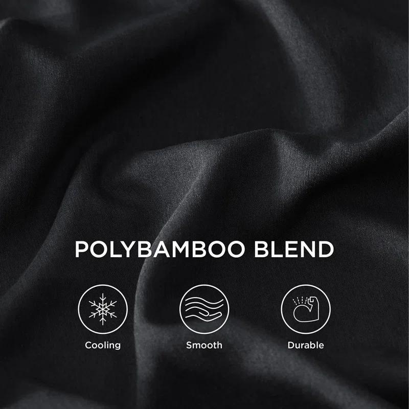 Bedsure Bedsure Pillow Cases Queen Size Set Of 2 - Polyester & Rayon Derived From Bamboo Cooling Pillowcase, Breathable, Soft And Wrinkle-Free Pillow Covers With Envelope Closure, Gifts, 20X30 Inches