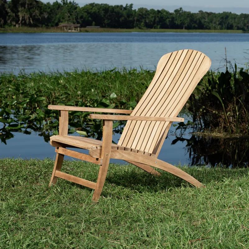 Westminster Teak Westminster Teak Solid Wood Adirondack Chair
