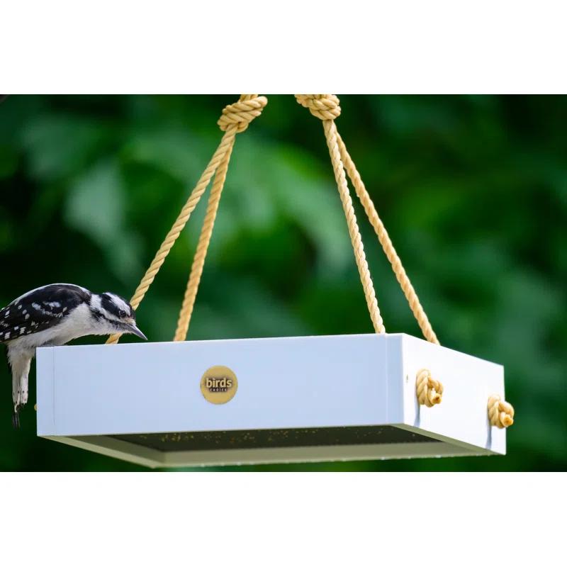 Birds Choice Birds Choice Modern Farmhouse Small Hanging Platform Bird Feeder