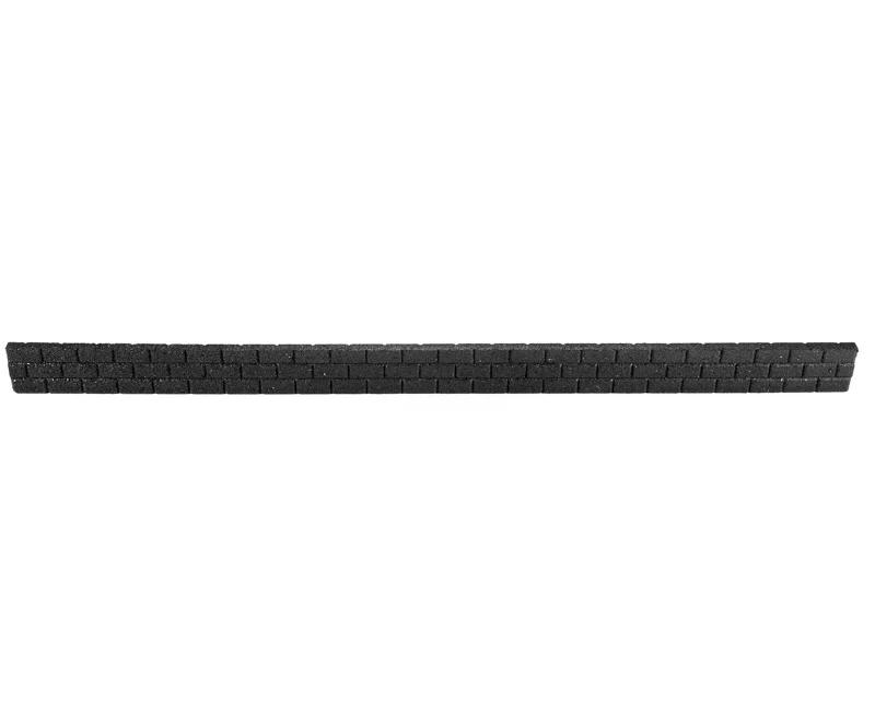 Rubberific 4 ft. Brickface Rubber Landscape Lawn Edging (Set of 6)
