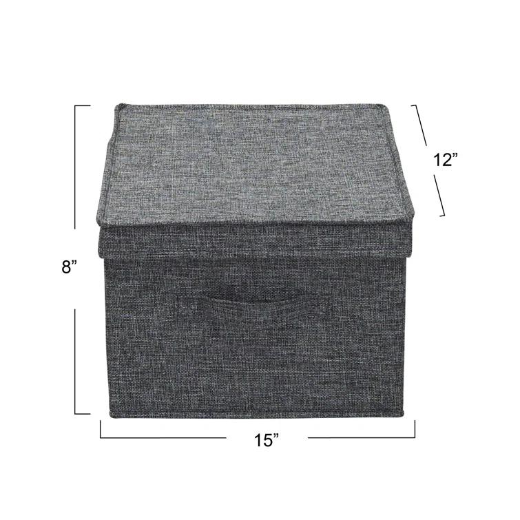 Household Essentials Household Essentials Fabric Bin (Set of 2)