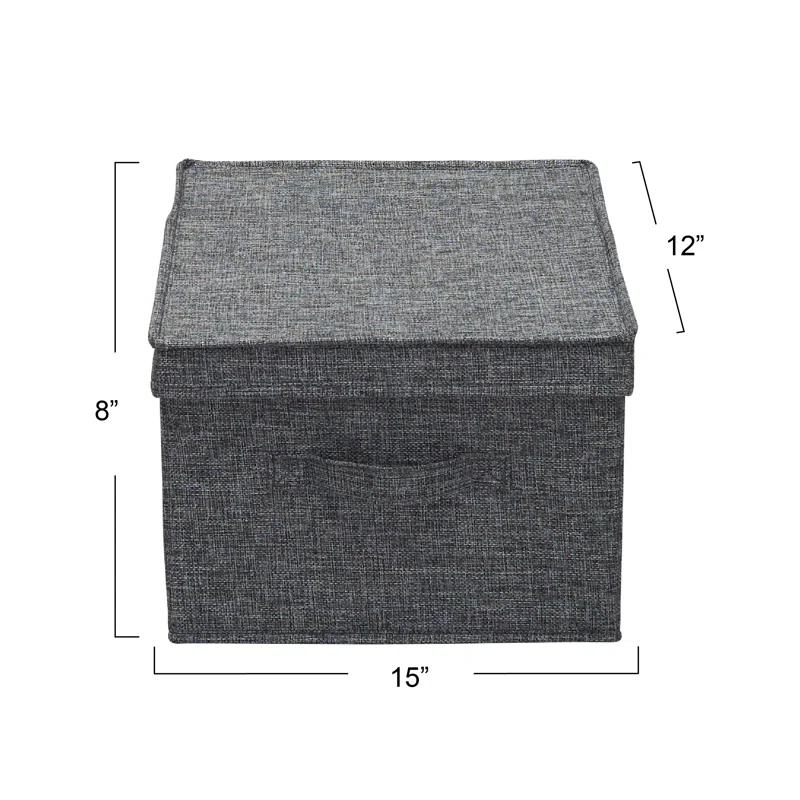 Household Essentials Fabric Bin (Set of 2)