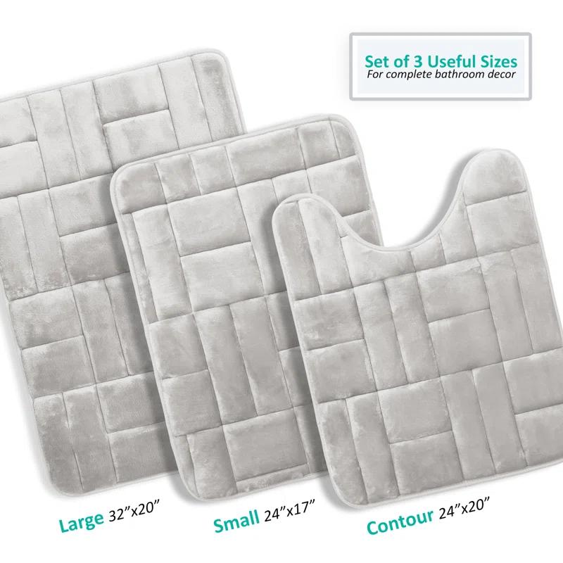 Clara Clark Memory Foam Bath Rug