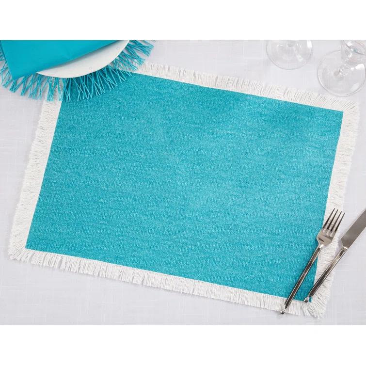 4 Piece Cotton Placemat Set (Set of 4)