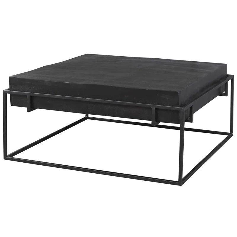 Esme Square Metal Coffee Table (35")